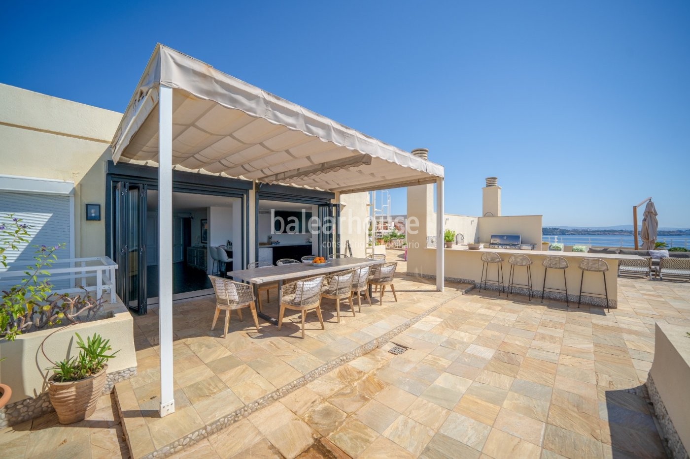 Spektakuläres Penthouse mit Terrasse und Pool in Illetas mit atemberaubendem Meerblick