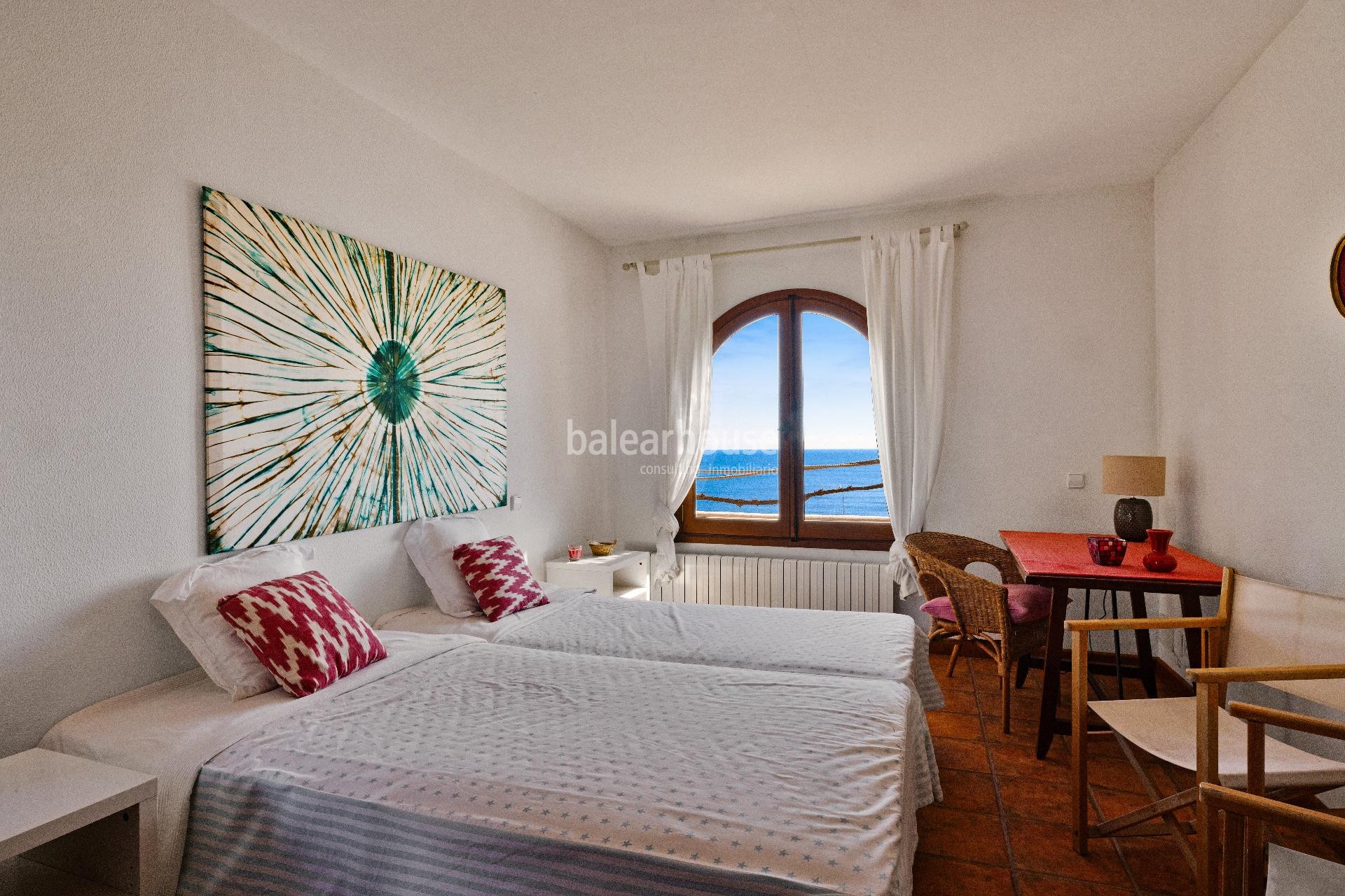 Villa im mediterranen Stil mit schönem Meerblick in Sol de Mallorca