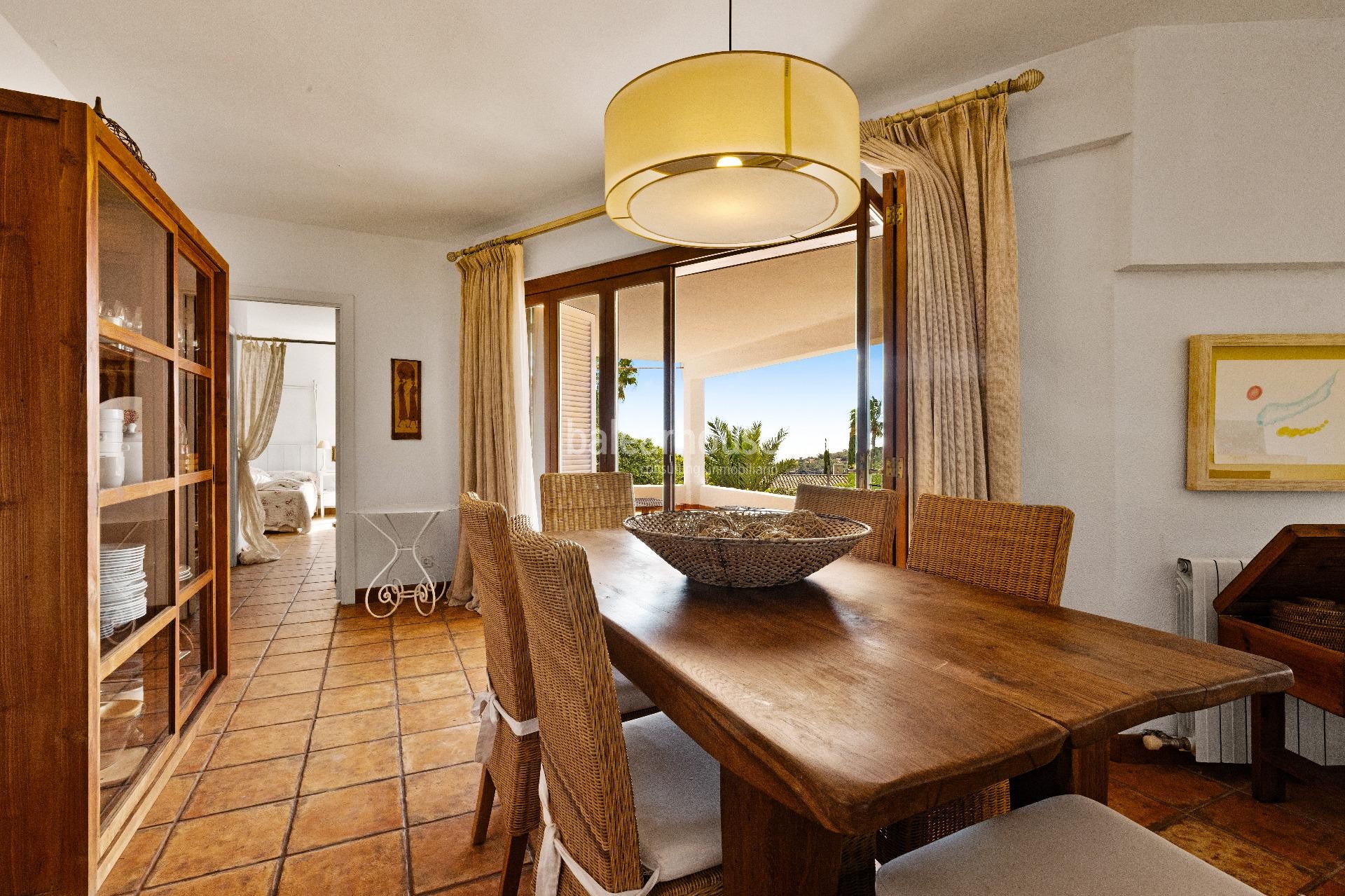 Villa im mediterranen Stil mit schönem Meerblick in Sol de Mallorca