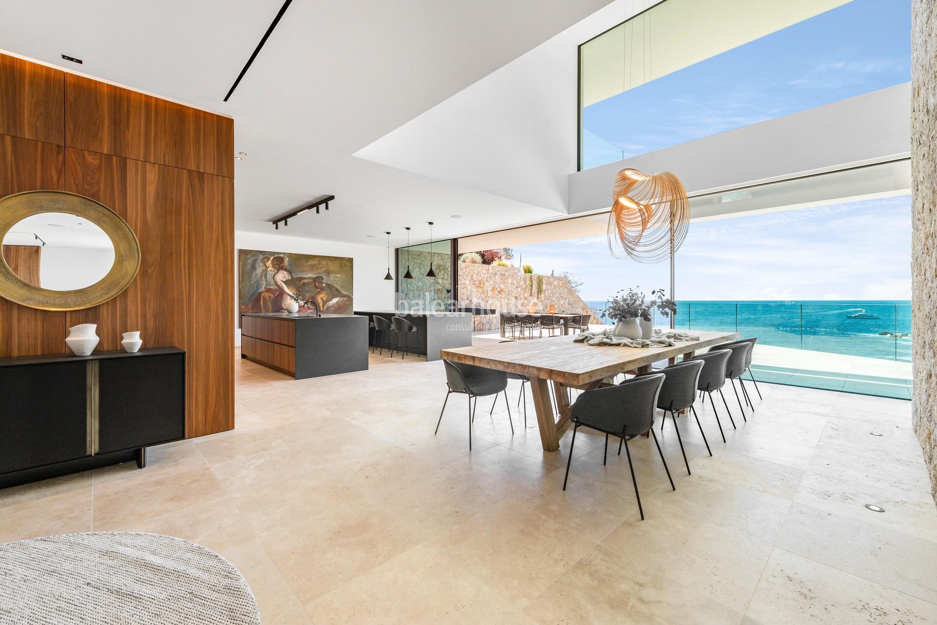 Spektakuläre neubau Villa mit atemberaubendem Blick in erster Linie auf das Meer in Sol de Mallorca