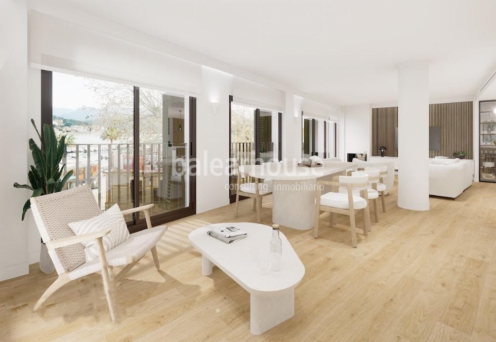 Brand new penthouse on the seafront in Puerto de Sóller