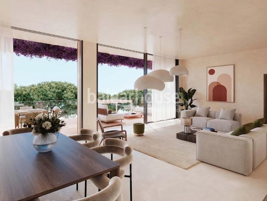Grundstück in Bendinat mit einem tadellosen Projekt und Lizenz für eine große Moderna-Villa