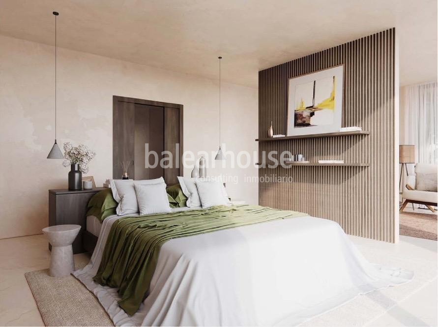 Magnífico proyecto de villa con un cuidado diseño moderno y una ubicación privilegiada en Bendinat