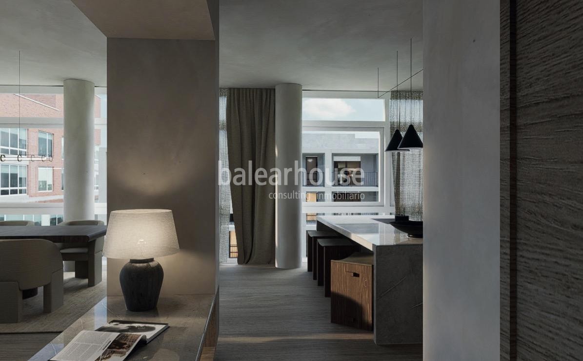 Excellent and luminous flat with large spaces and views in the historic centre of Palma