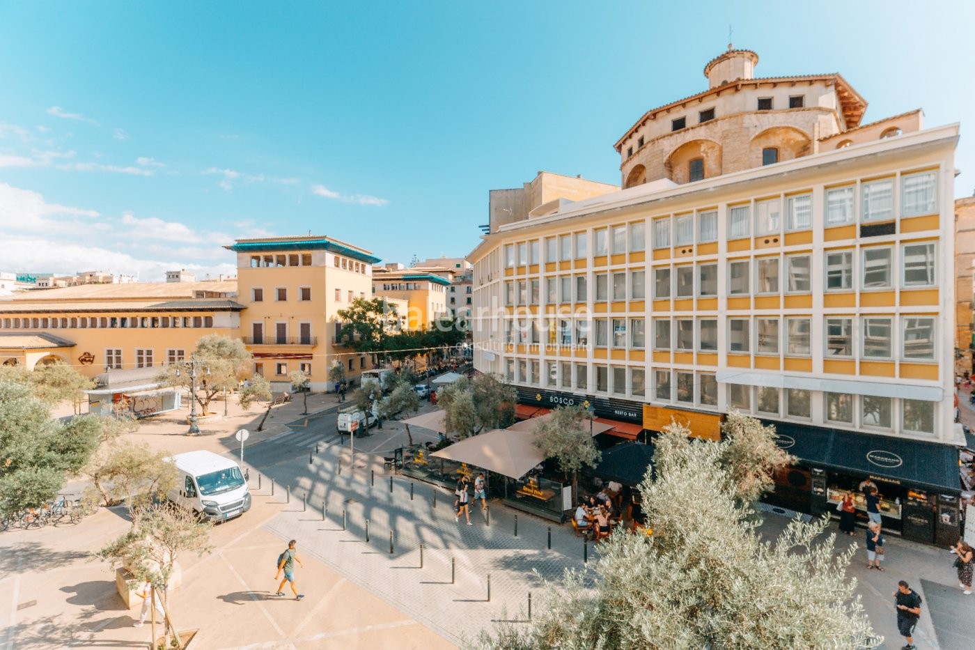 Hervorragende und helle Wohnung mit großen Räumen und Aussicht im historischen Zentrum von Palma