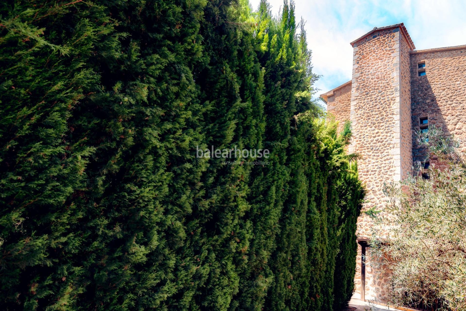 Impresionante casa tradicional en Sóller con magníficas vistas a la Tramuntana y licencia turística