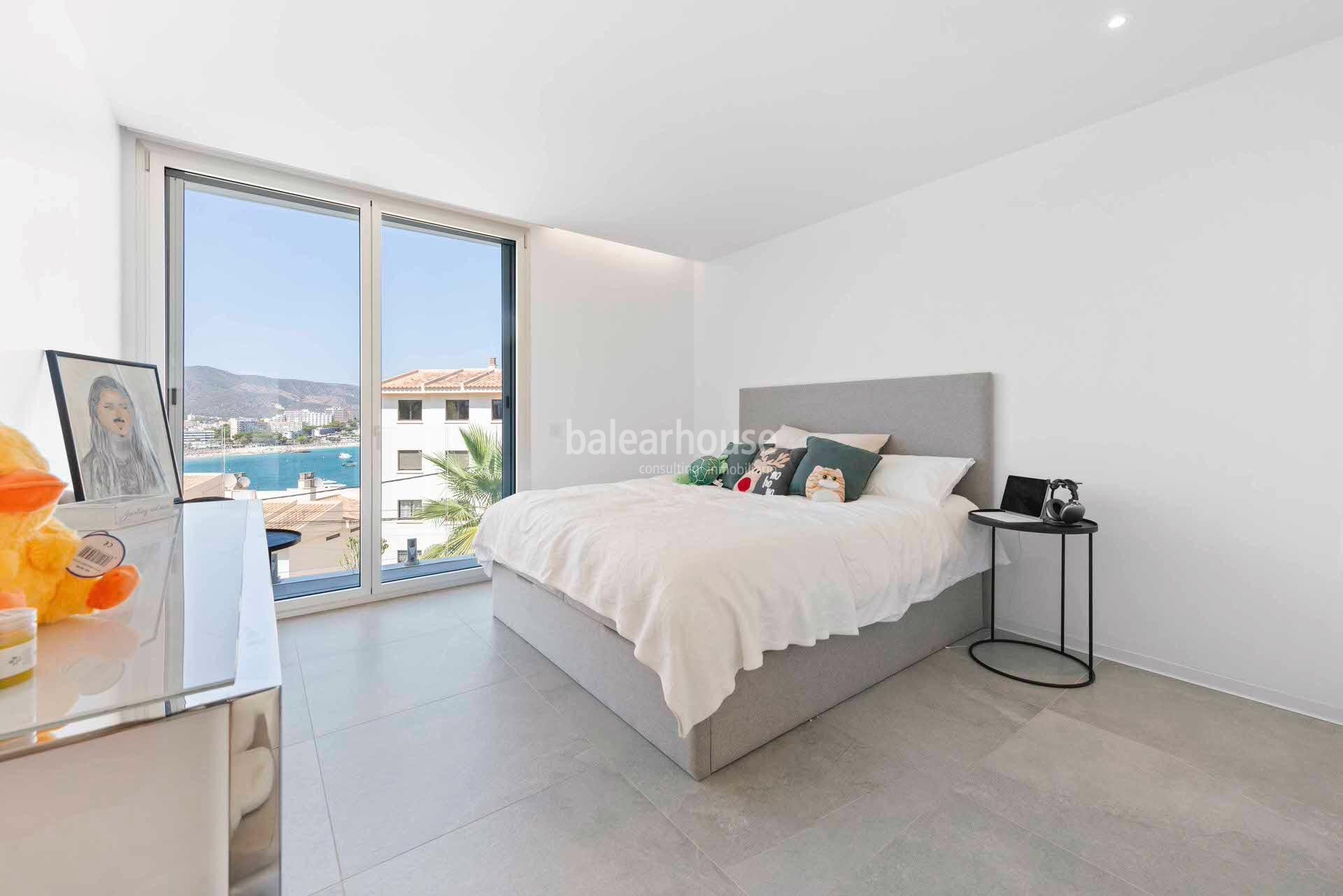 Splendida modern design villa with high qualities at a short distance from the beach in Cala Vinyes