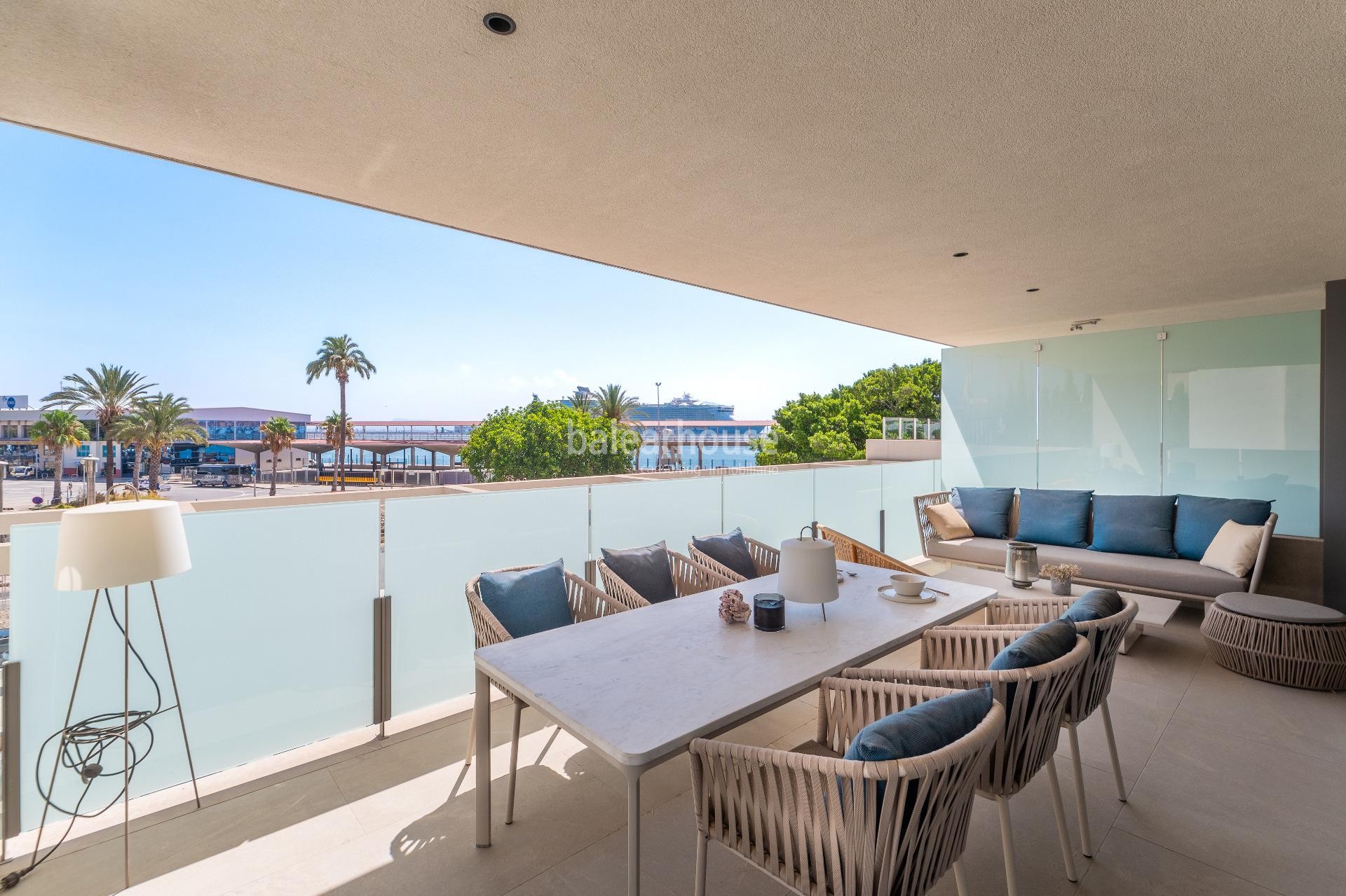 Spectacular new-build homes on the seafront in the unique setting of Palma's Paseo Marítimo