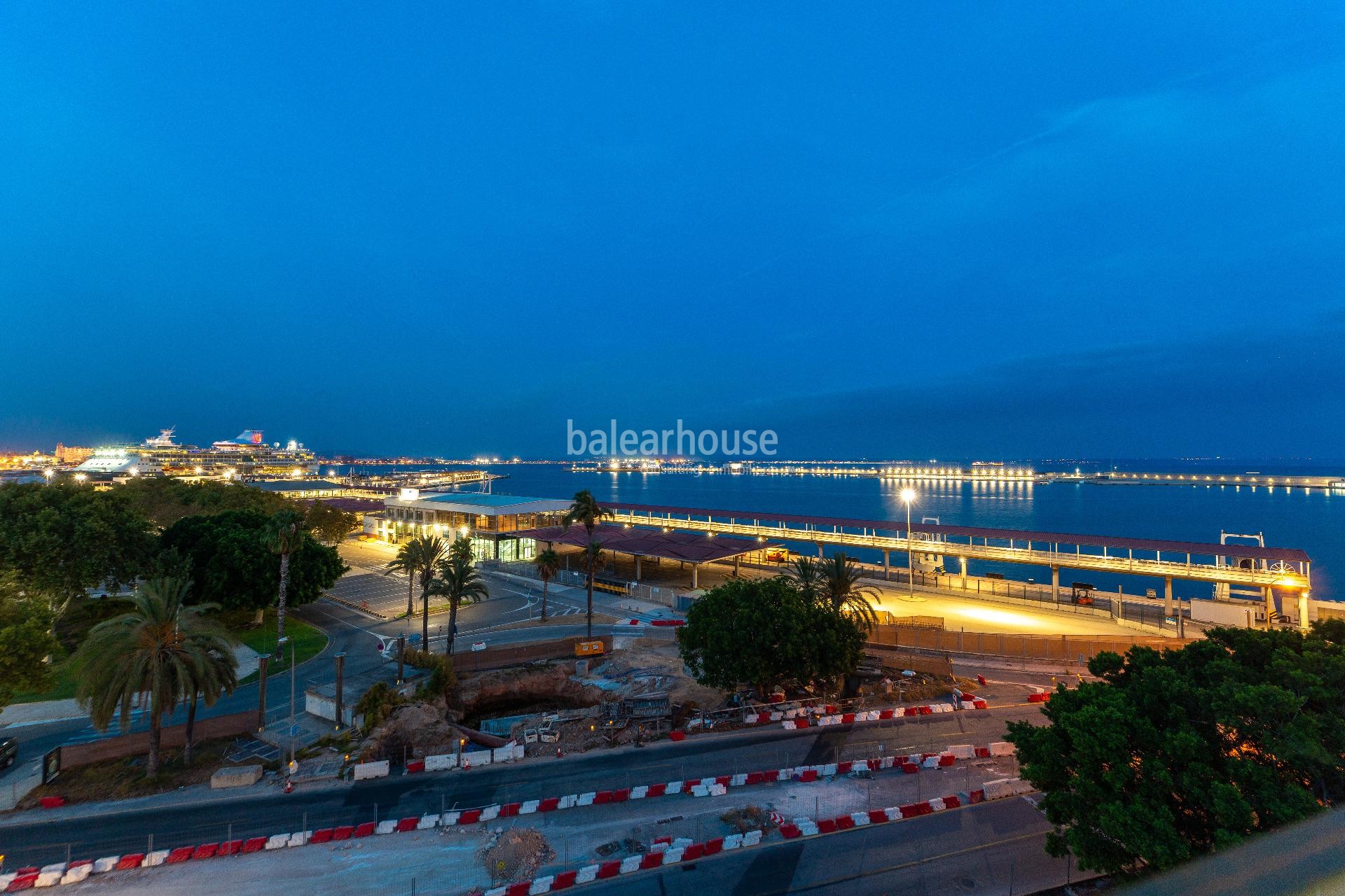 Espectaculares viviendas de obra nueva frente al mar en el entorno único del Paseo Marítimo de Palma