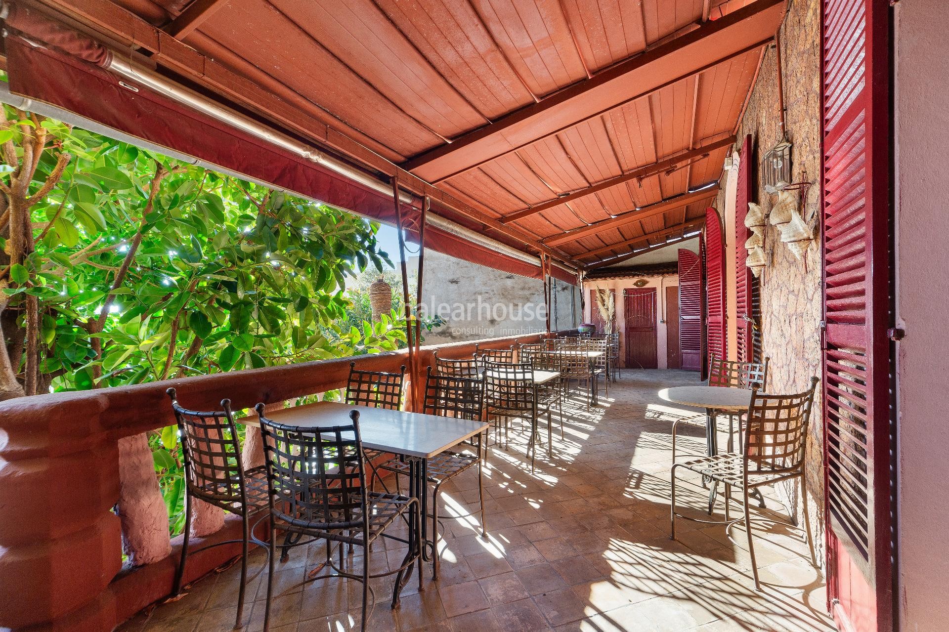 Einzigartiges traditionelles mallorquinisches Haus mit Hotelpotenzial in El Terreno