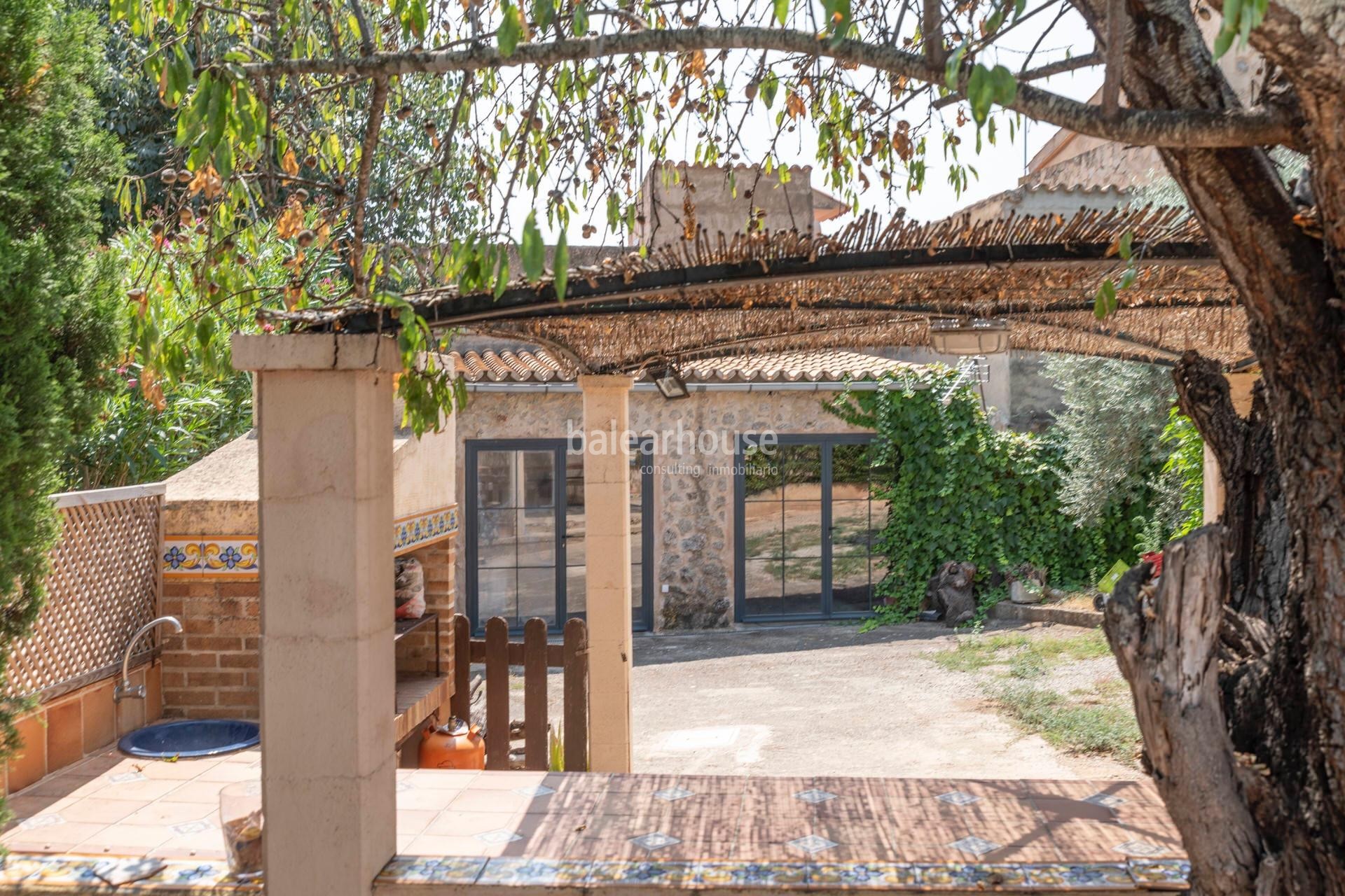 Wunderschöne Finca mit großzügigen Außenflächen und unverbaubarem Blick in Palma