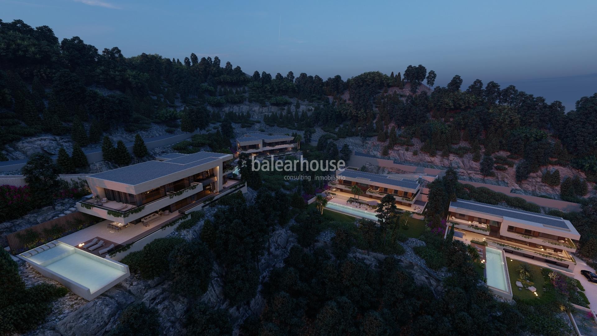 Gran solar en Son Vida con proyecto y vistas despejadas a toda la bahía de Palma