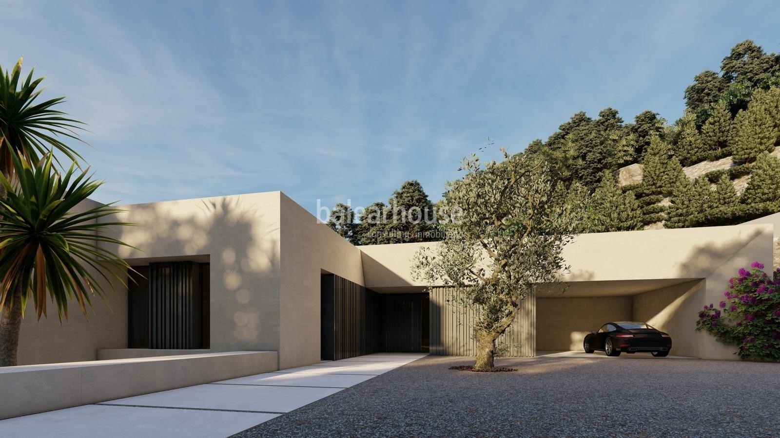 Espectacular ubicación y vistas al verde paisaje en Son Vida desde este exclusivo solar