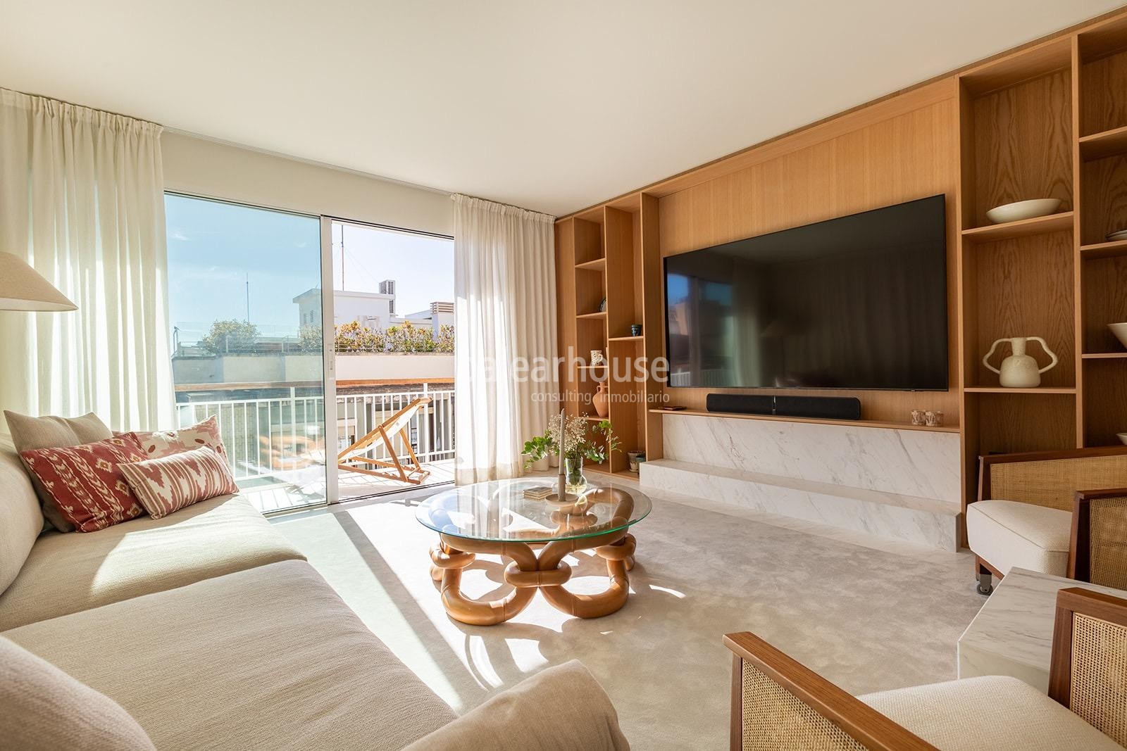 Large refurbished flat with high qualities and sea views next to the Tennis Club de Palma