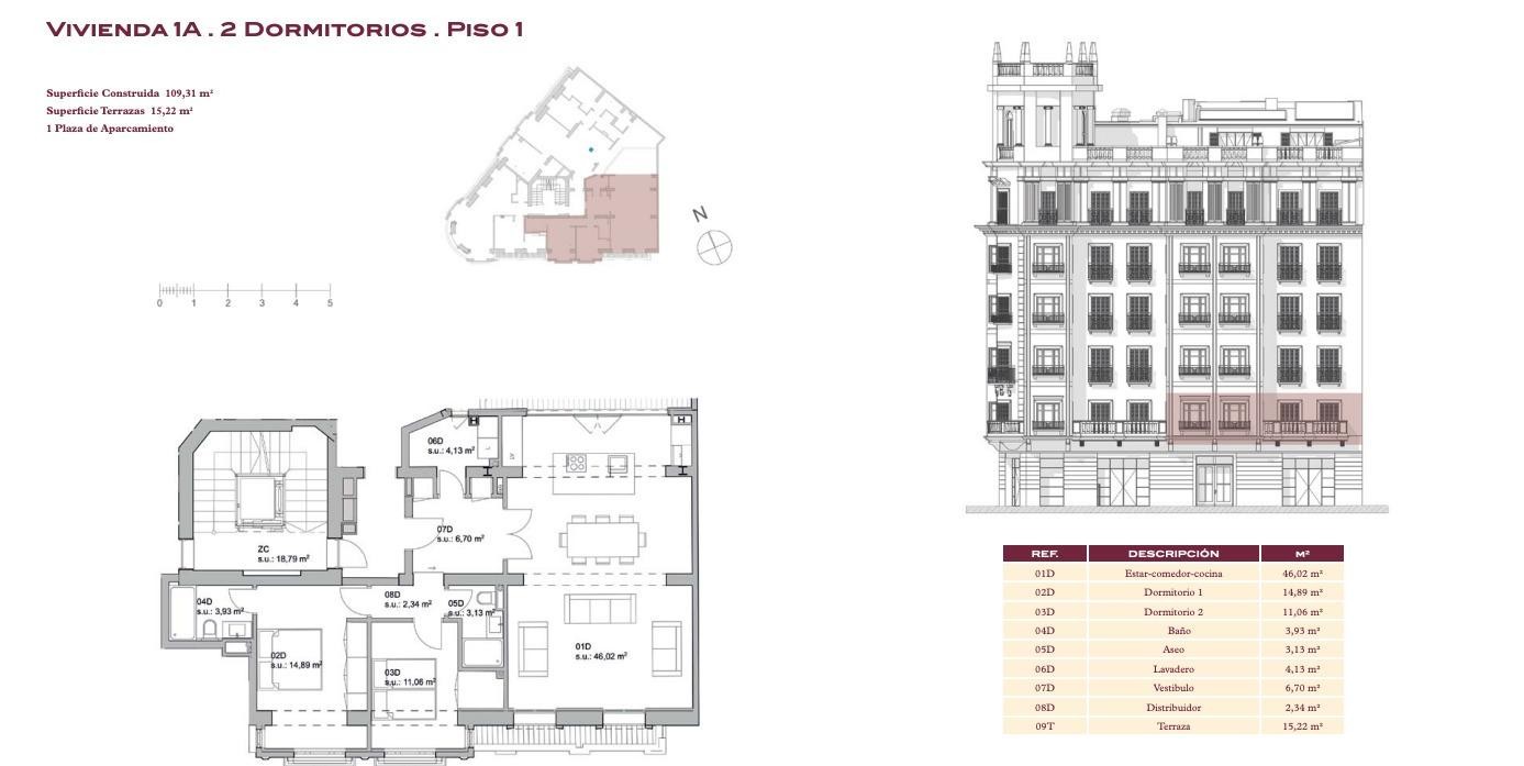 Excelente inversión: elegante edificio restaurado de viviendas en el centro de Palma y cerca del mar