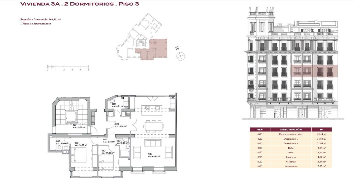 Excelente inversión: elegante edificio restaurado de viviendas en el centro de Palma y cerca del mar