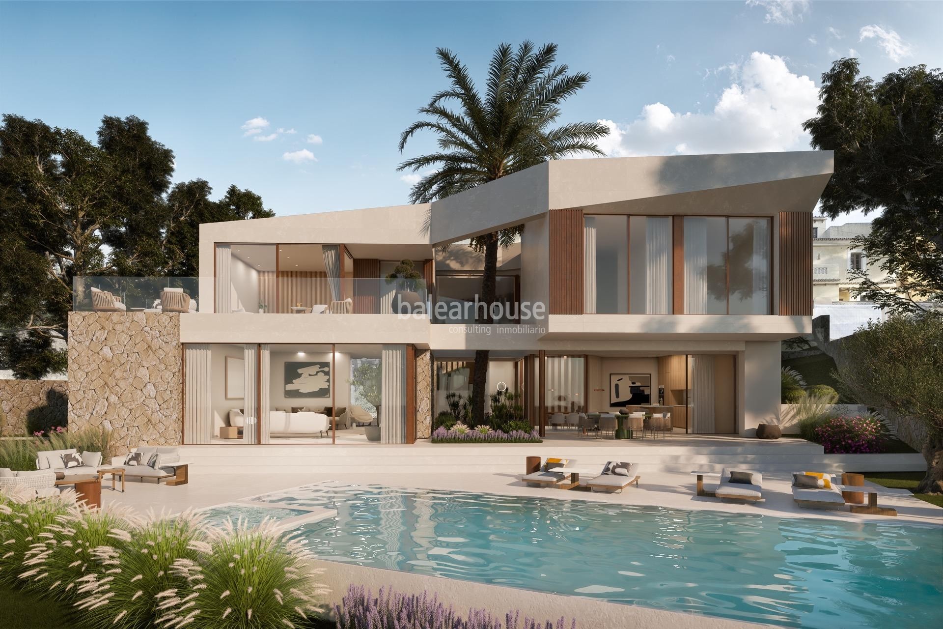 Spectacular new villa with direct access to the sea in the beautiful area of Costa de la Calma