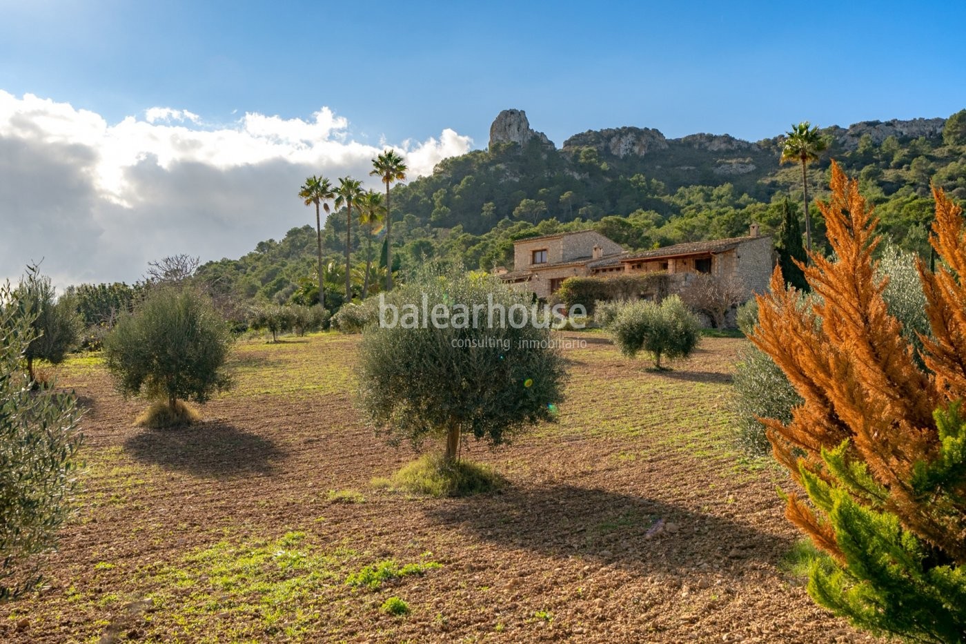 Excelente finca en Son Servera con vistas al mar rodeada de terrazas, jardín, piscina y gran terreno