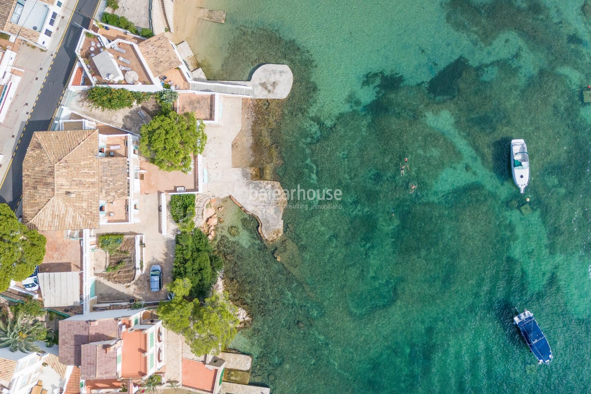 Elegante Villa mit spektakulärem Blick und direktem Zugang zum Meer in Puerto de Andratx