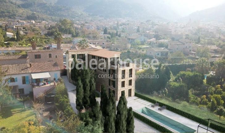 Project of large rustic finca with a modern design and views of the mountains in Sóller