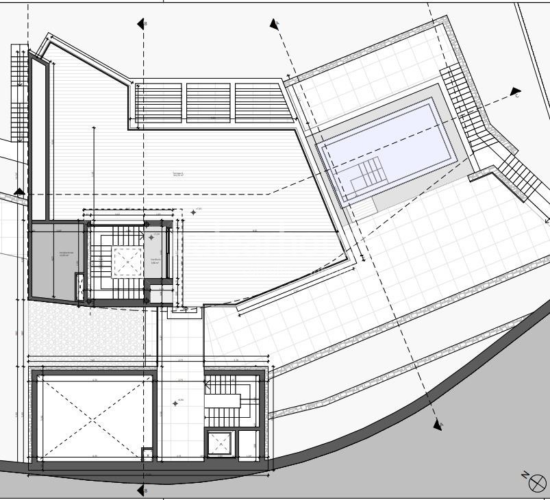 Ausgezeichnetes Grundstück in Son Vida mit Projekt und einzigartigem Blick auf das Meer und Palma in