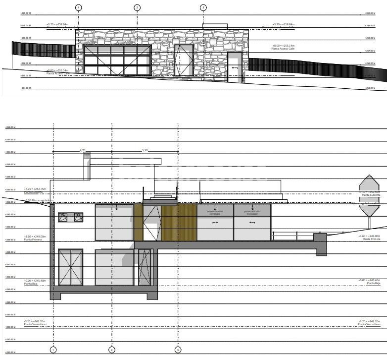 Ausgezeichnetes Grundstück in Son Vida mit Projekt und einzigartigem Blick auf das Meer und Palma in