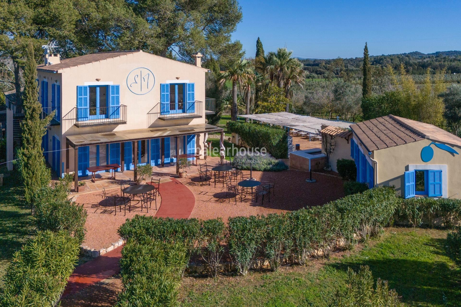 Ocasión única de inversión en el corazón de Mallorca con este espectacular agroturismo en Sencelles