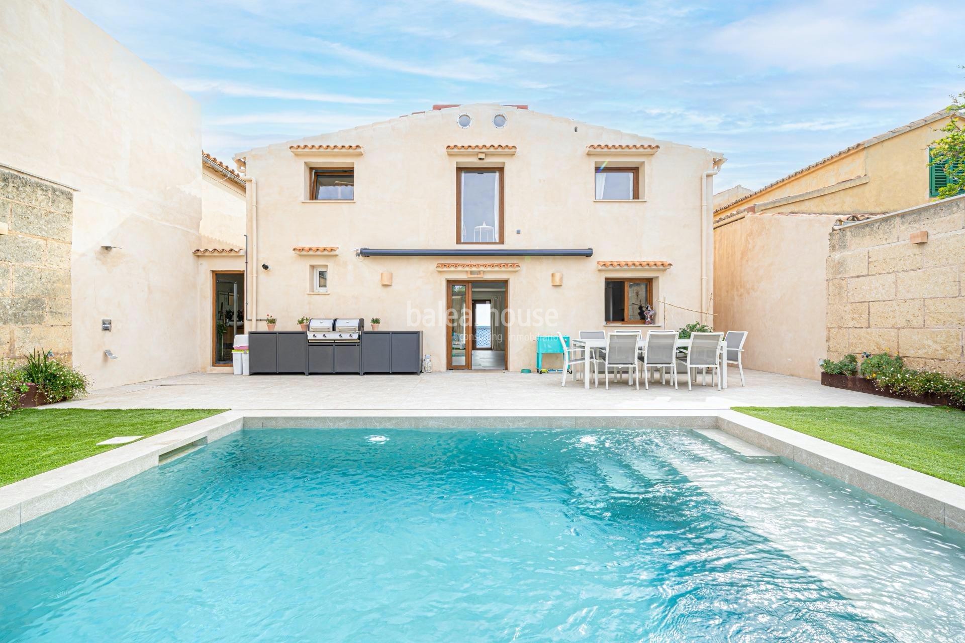 Fabulosa villa moderna frente al mar con terrazas, gran jardín y piscina en la costa de Palma